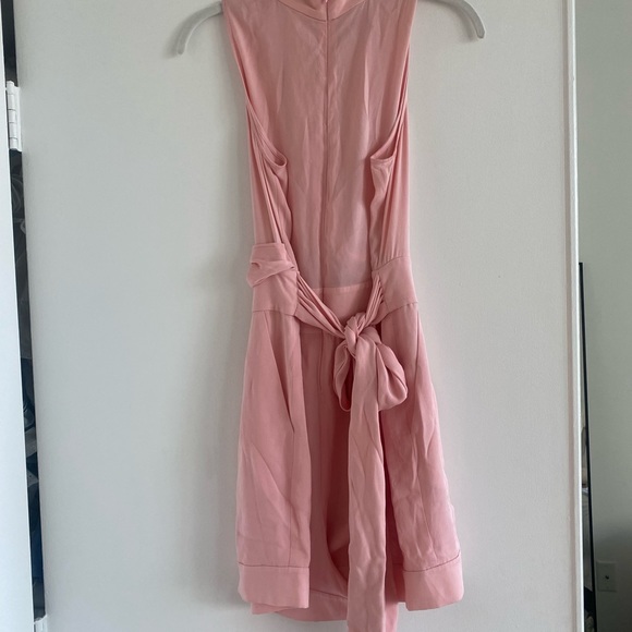 Catherine Malandrino pink silk romper, size M - Picture 7 of 7